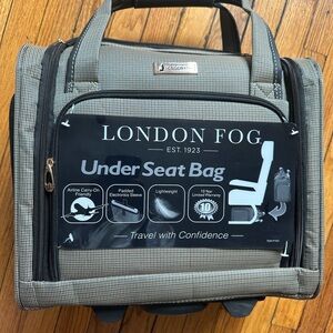 NEW LONDON FOG WESTMISTER UNDER SEAT BAG LIGHTWEIGHT LUGGAGE Multi Color
